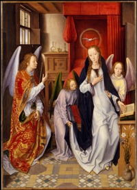 'The Annunciation' by Hans Memling