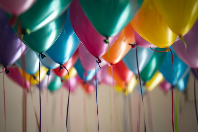 Balloons by adi-goldstein on Unsplash Balloons by adi-goldstein on Unsplash