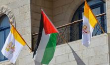 Vatican & Palestine flags