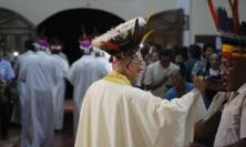 Cardinal Cláudio Hummes at the pre-Synod meeting at St Ignatius, Lethem in Nov 2018
