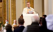 Bishop Nicholas Hudson preaches at the Ignatian anniversary celebration Mass (Photo: Weenson Oo)