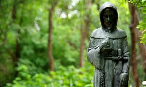 Photograph of statue of Francis of Assisi