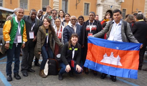 Delegates arrive for the WMPM in the Vatican Delegates arrive for the WMPM in the Vatican